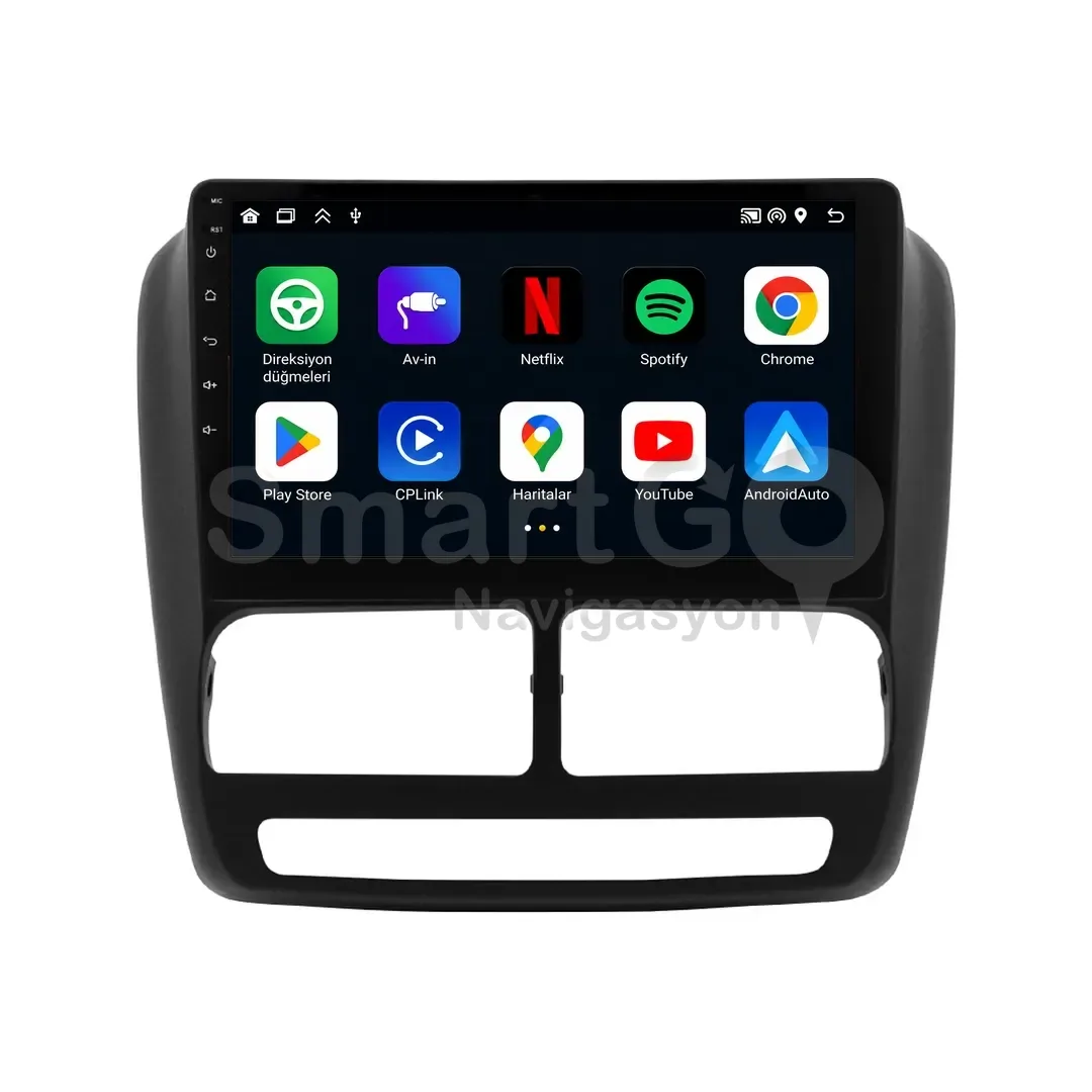 Fiat Doblo Cargo D3 Android Multimedya Sistemi (2009-2014) - 10 İnç