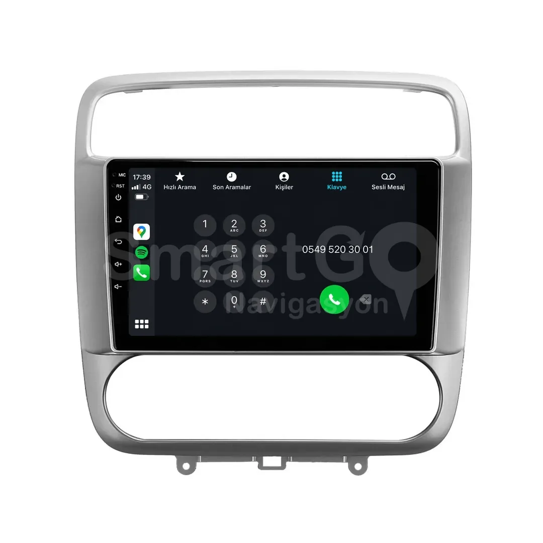 Honda Stream Android Multimedya Sistemi (2001-2004) - Dijital 9 İnç