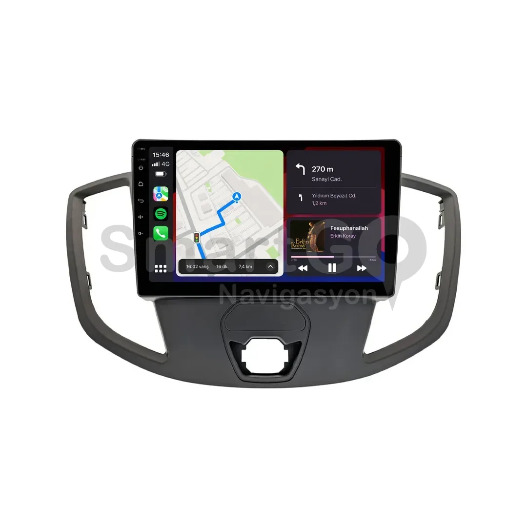 Ford Transit Android Multimedya Sistemi (2014-2018) - 9 İnç