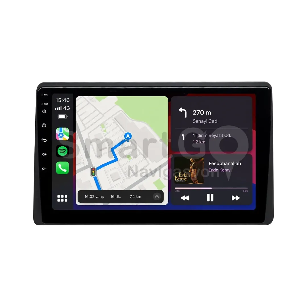 Renault Express Van Android Multimedya Sistemi (2021-2025) - Combi 9 İnç