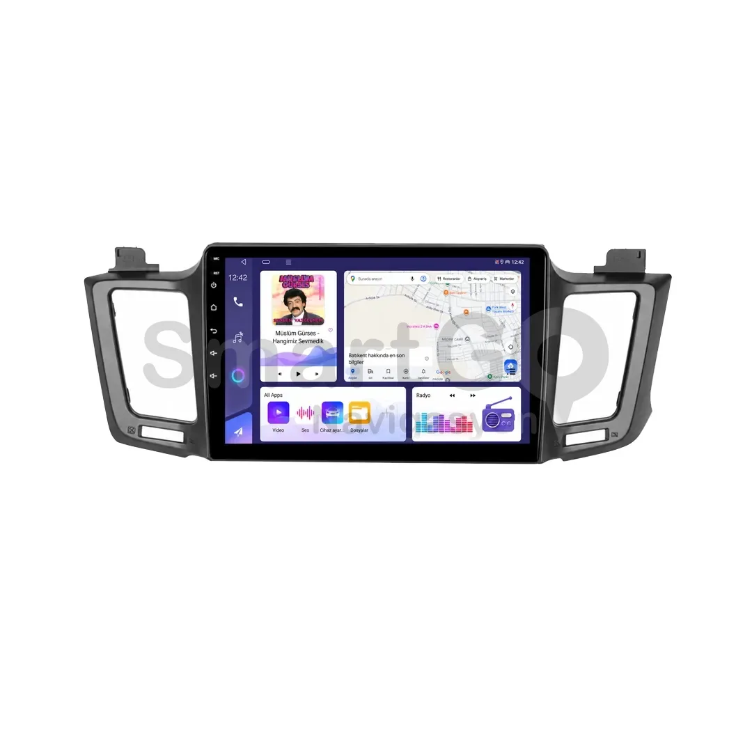 Toyota RAV4 Android Multimedya Sistemi 10 İnç (2013-2018)