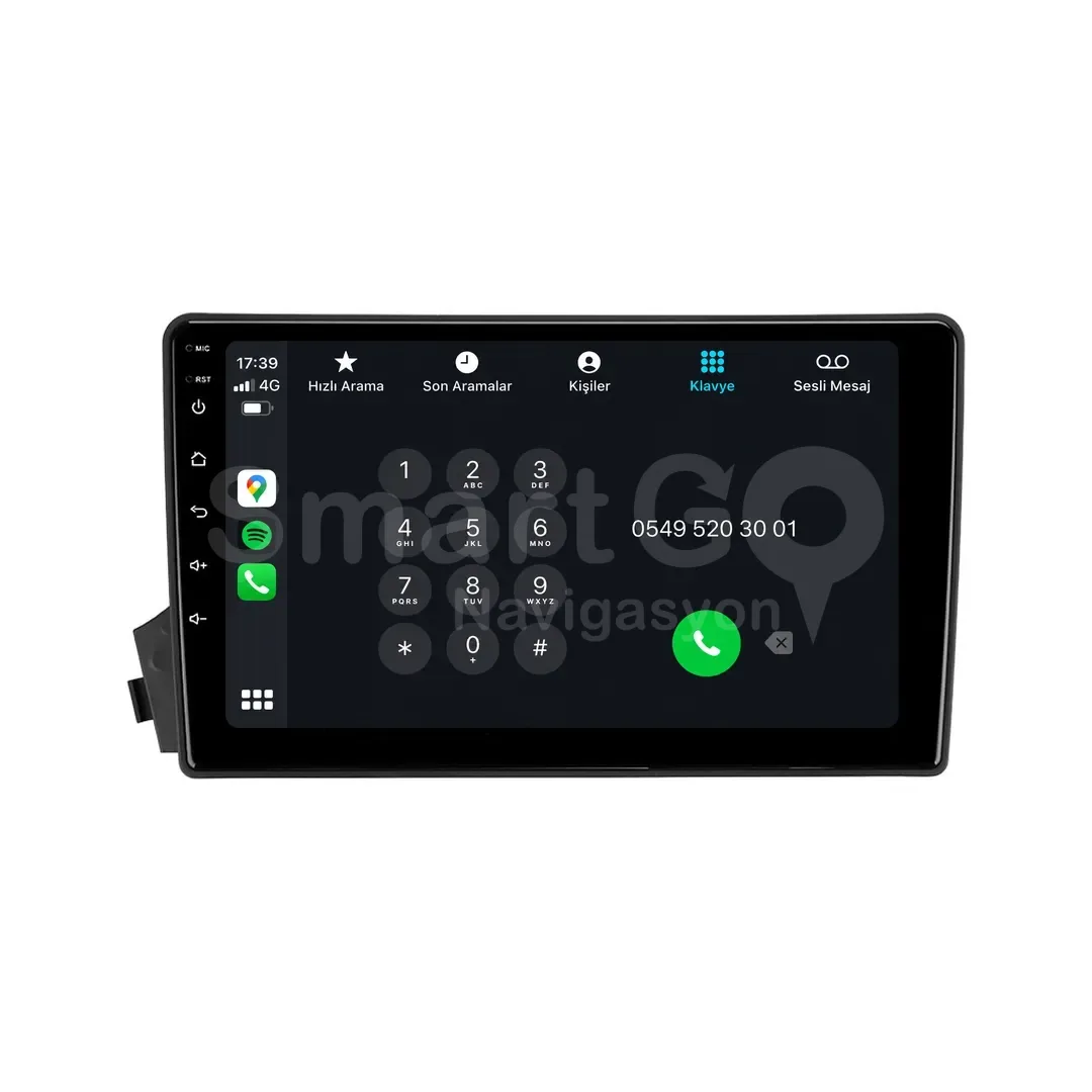 SsangYong Kyron Android Multimedya Sistemi (2006-2012) - Actyon 9 İnç