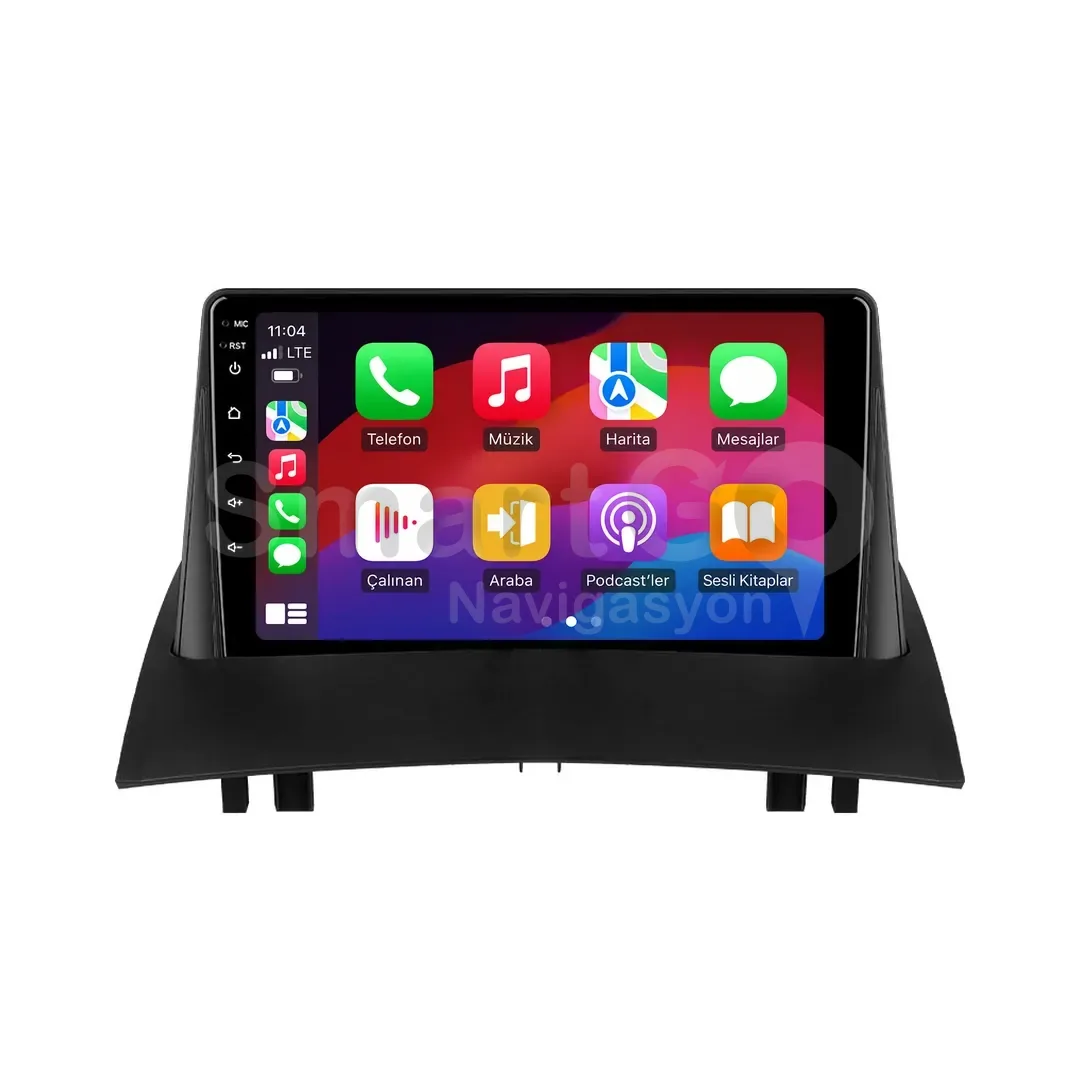 Renault Megane Android Multimedya Sistemi (2003-2009) - 9 İnç