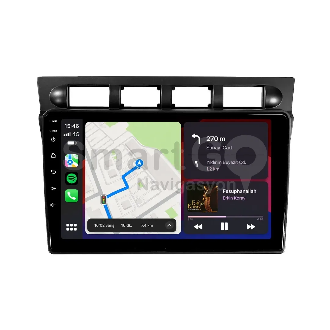 Kia Picanto Android Multimedya Sistemi (2004-2008) - 9 İnç