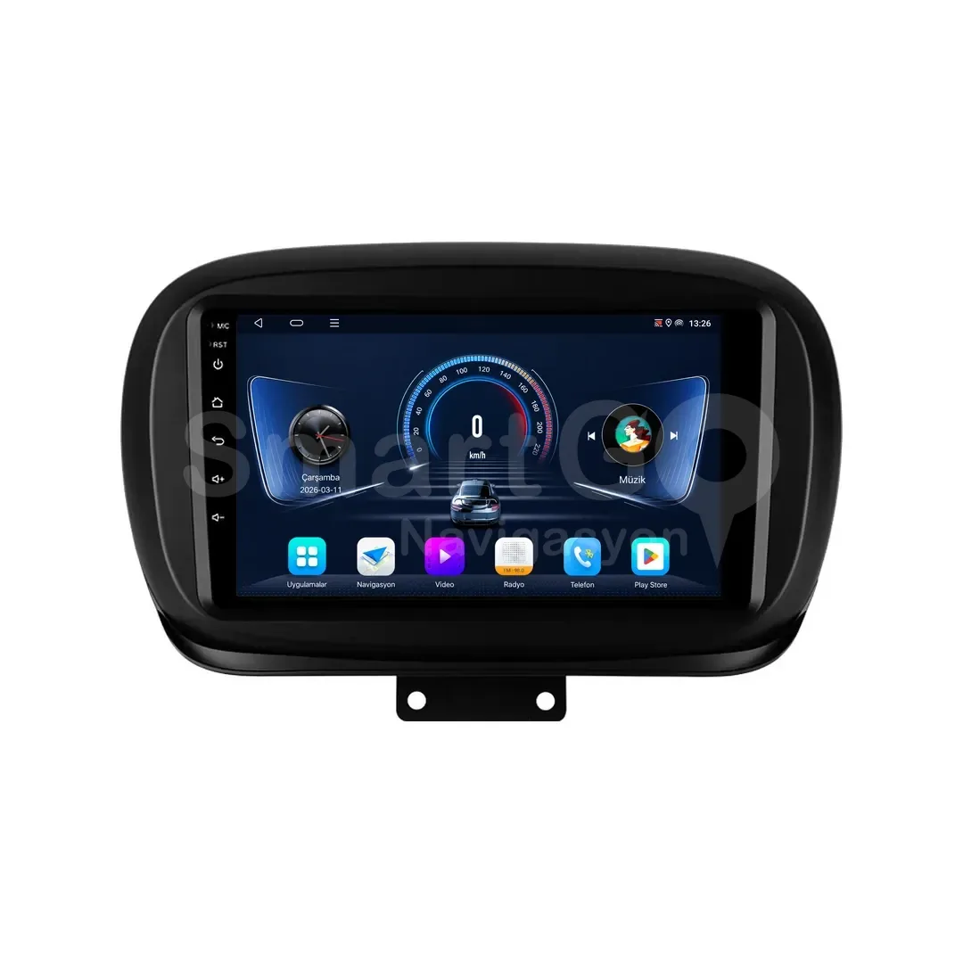 Fiat 500X Android Multimedya Sistemi (2014-2023) - 9 İnç
