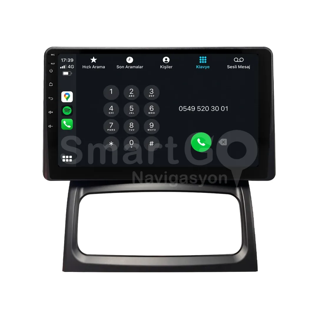 Renault Symbol Android Multimedya Sistemi (2007-2009) - Clio 9 İnç