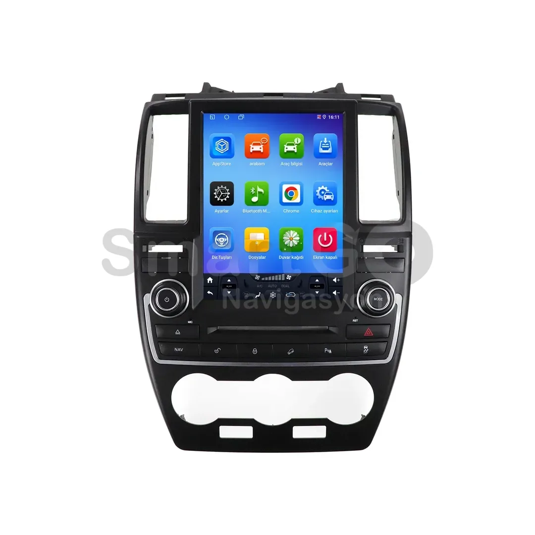 Land Rover Freelander Android Tesla Multimedya Sistemi (2007-2013) - 9.7 İnç