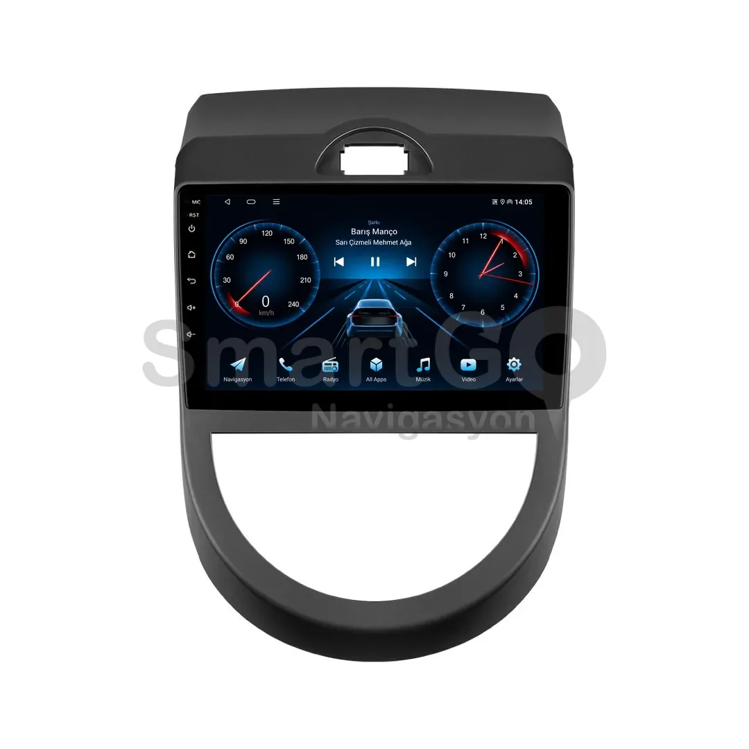Kia Soul Android Multimedya Sistemi (2011-2013) - 9 İnç