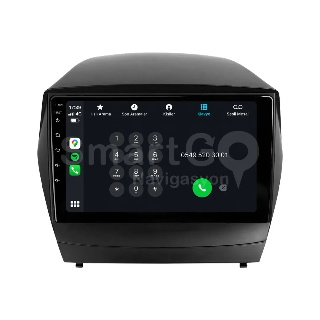 Hyundai ix35 Android Multimedya Sistemi (2010-2015) - 9 İnç