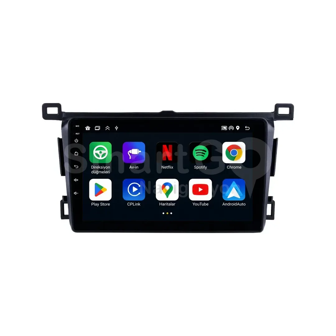 Toyota RAV4 Android Multimedya Sistemi (2013-2018) - 9 İnç