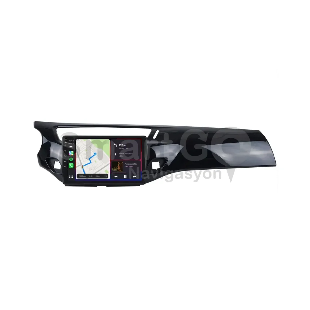 Citroen C3 Android Siyah Multimedya Sistemi (2010-2015) - 9 İnç