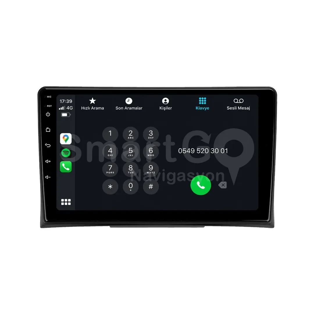 Volkswagen Multivan Android Multimedya Sistemi (2004-2005) - 9 İnç