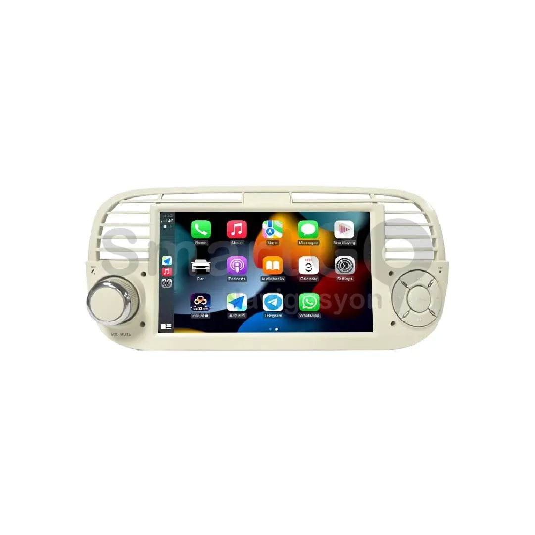 Fiat 500C OEM 7.0 İnç Android Multimedya 4+64 GB