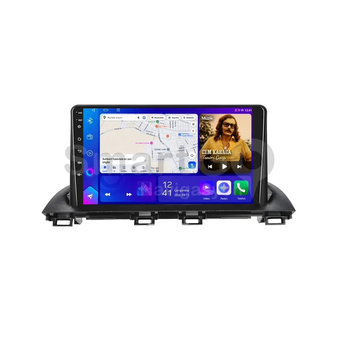 Mazda 3 Android Multimedya Sistemi (2014-2018) - 9 İnç