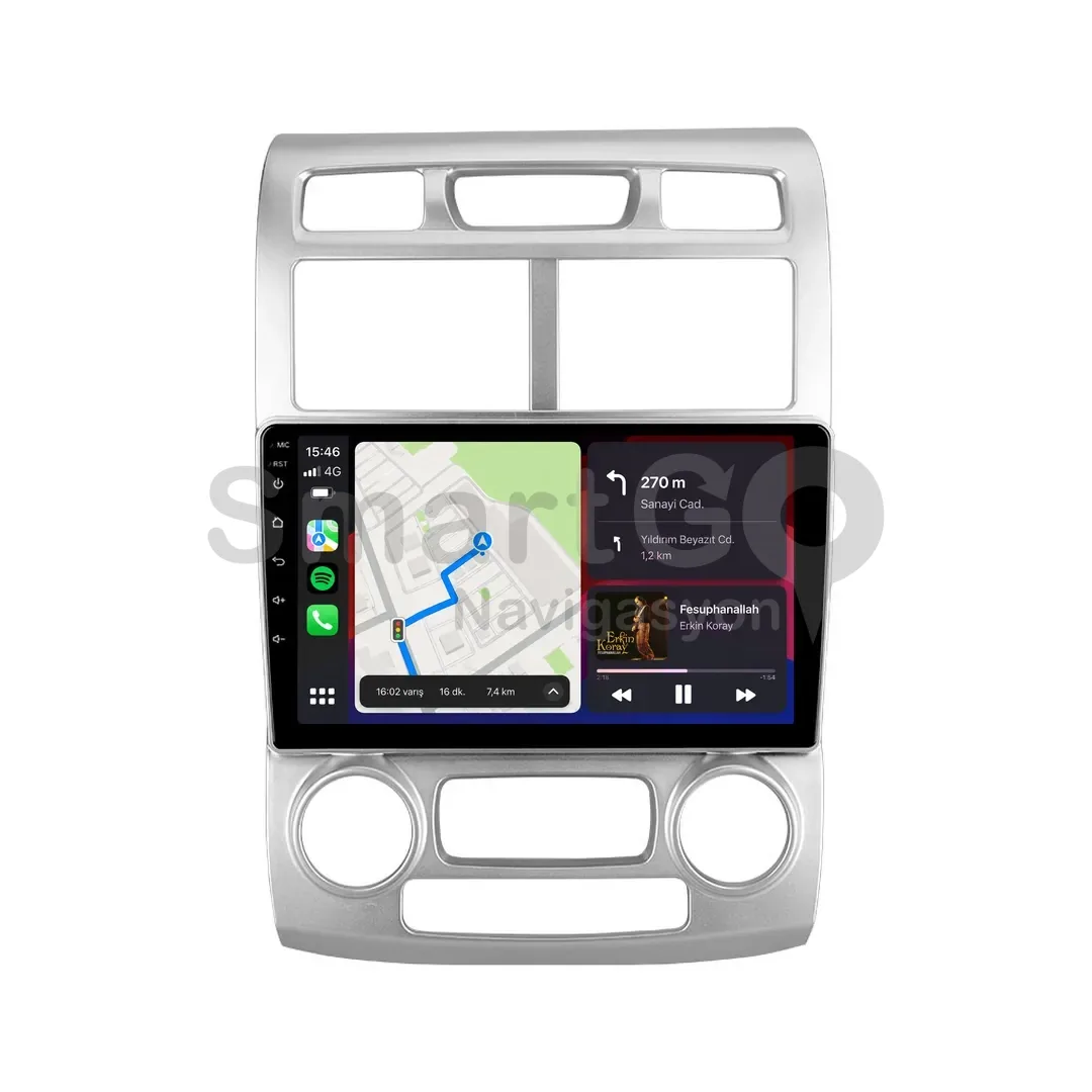Kia Sportage Android Multimedya Sistemi (2005-2008) - 9 İnç