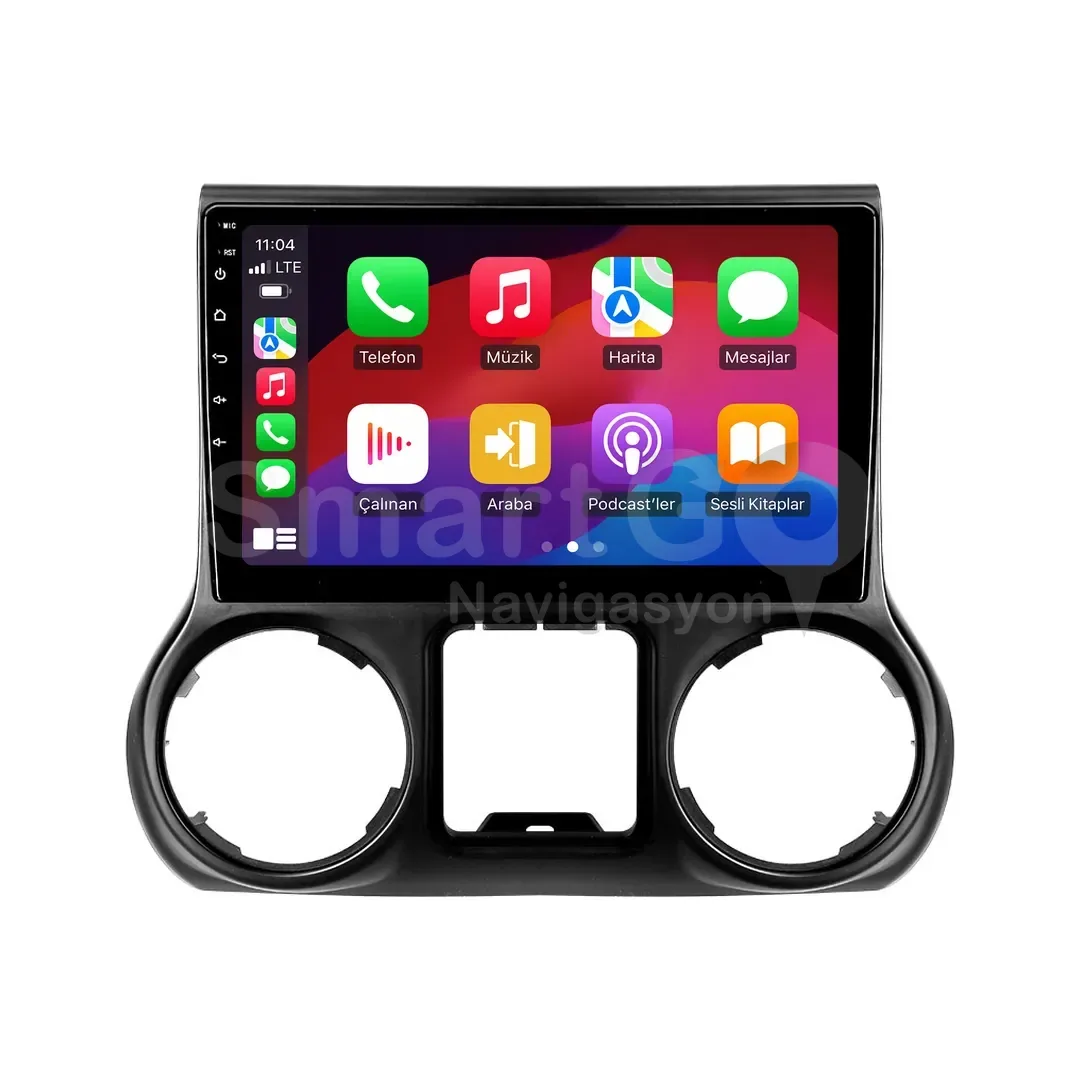 Jeep Wrangler Android Multimedya Sistemi (2011-2017) - 10 İnç