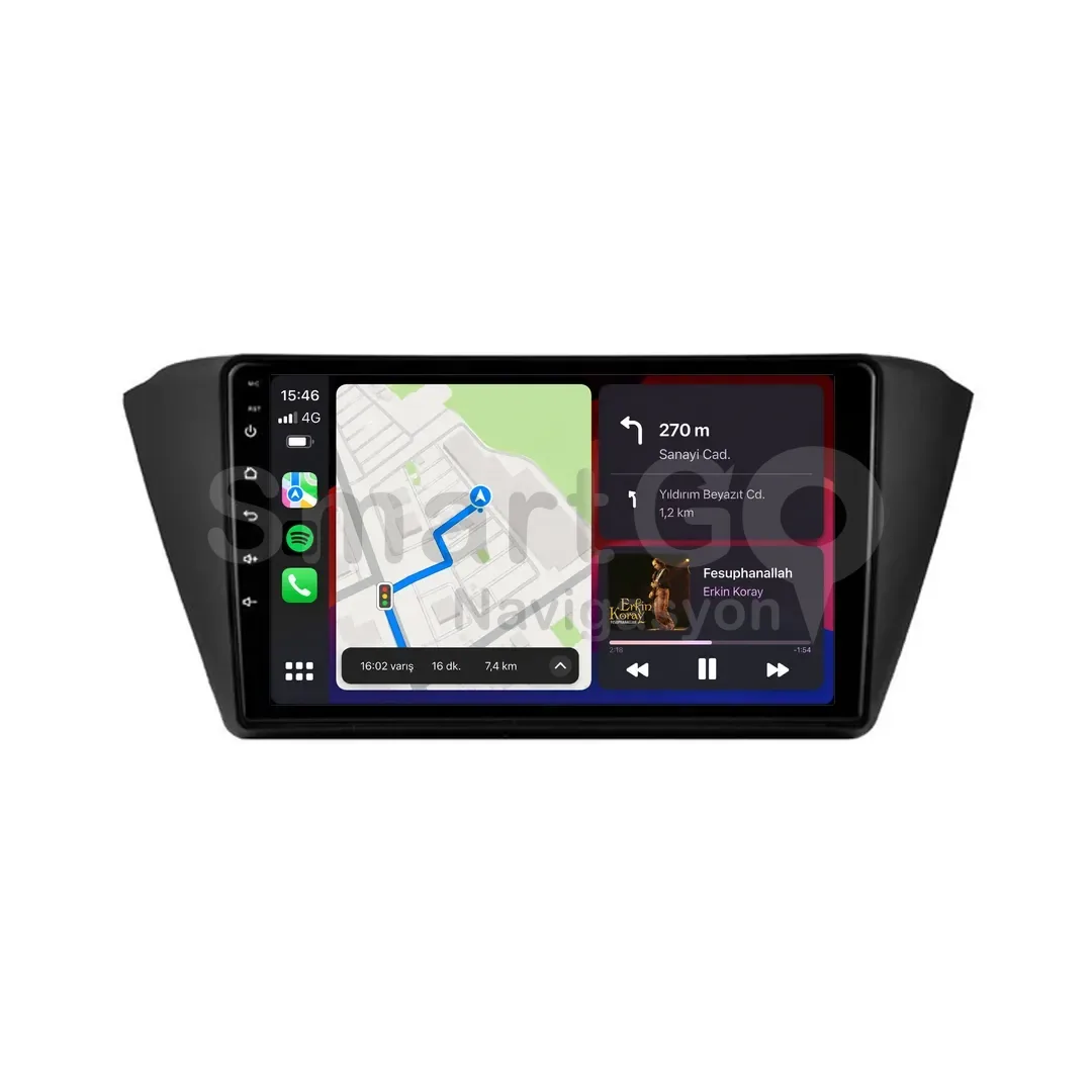 Skoda Fabia Android Multimedya Sistemi (2015-2021) - 9 İnç