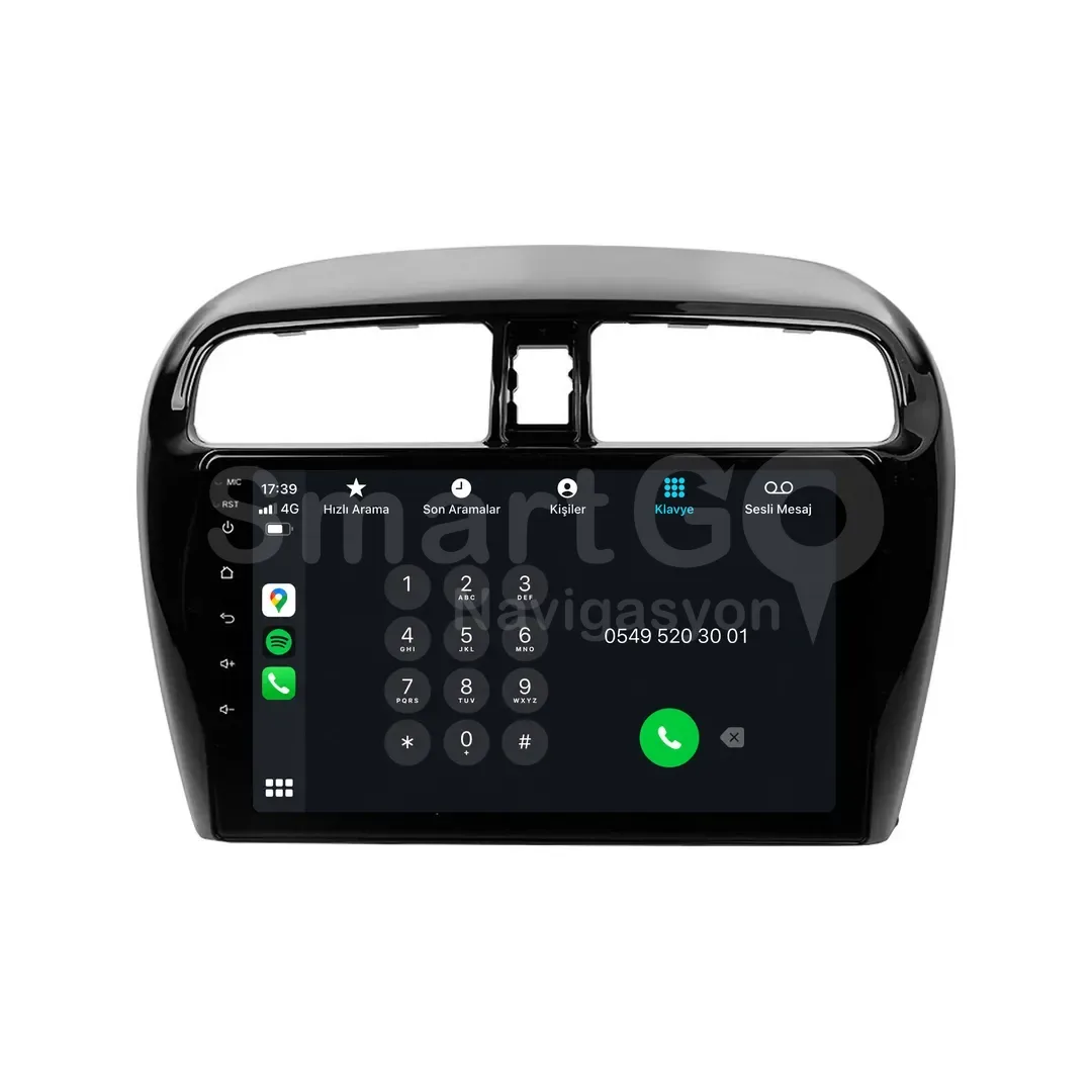 Mitsubishi Attrage Android Multimedya Sistemi (2014-2015) - 9 İnç