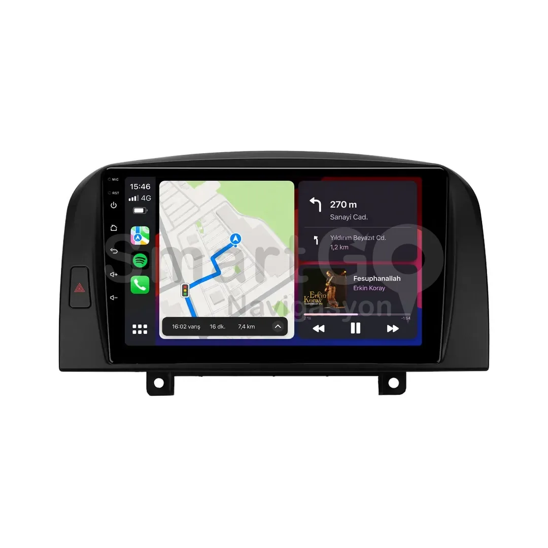 Hyundai Sonata Android Multimedya Sistemi (2005-2008) - 9 İnç