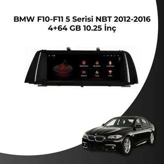 BMW F10/F11 5 Serisi 2012-2016 OEM 10.25 İnç Android Multimedya