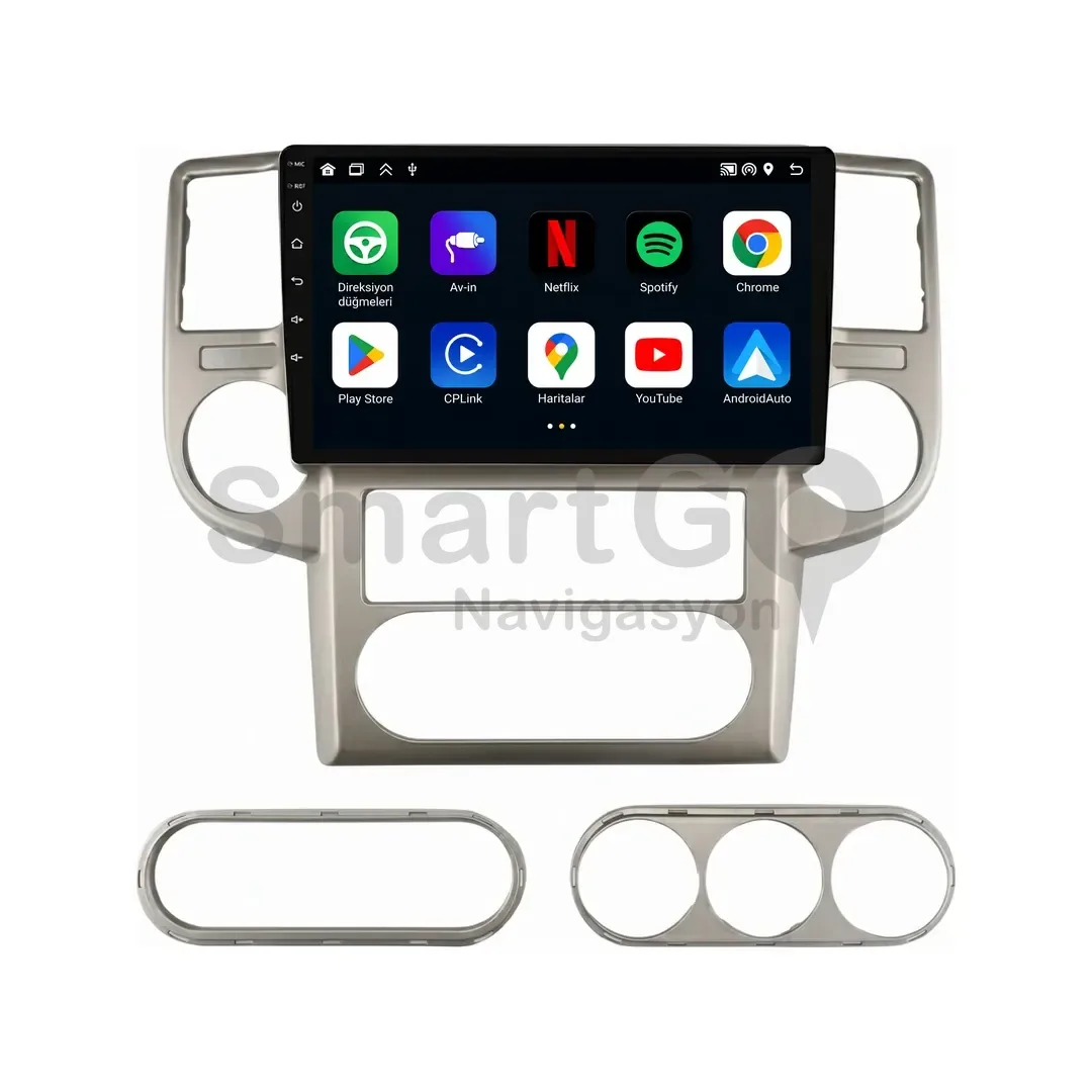 Nissan X-Trail Android Multimedya Sistemi (2005-2007) - 10 İnç