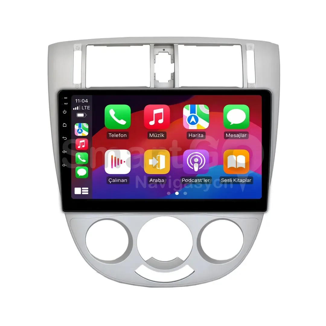 Chevrolet Lacetti Android Gri Multimedya Sistemi (2004-2009) - 10 İnç