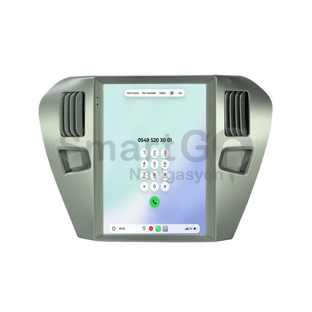 Citroen C-Elysee Android Tesla Multimedya Sistemi (2012-2024) - 9.7 İnç