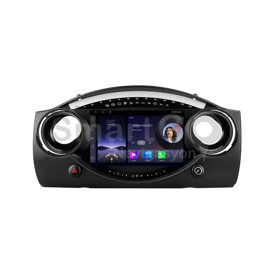 Mini Cooper S Android Multimedya Sistemi (2002-2006) - 9 İnç