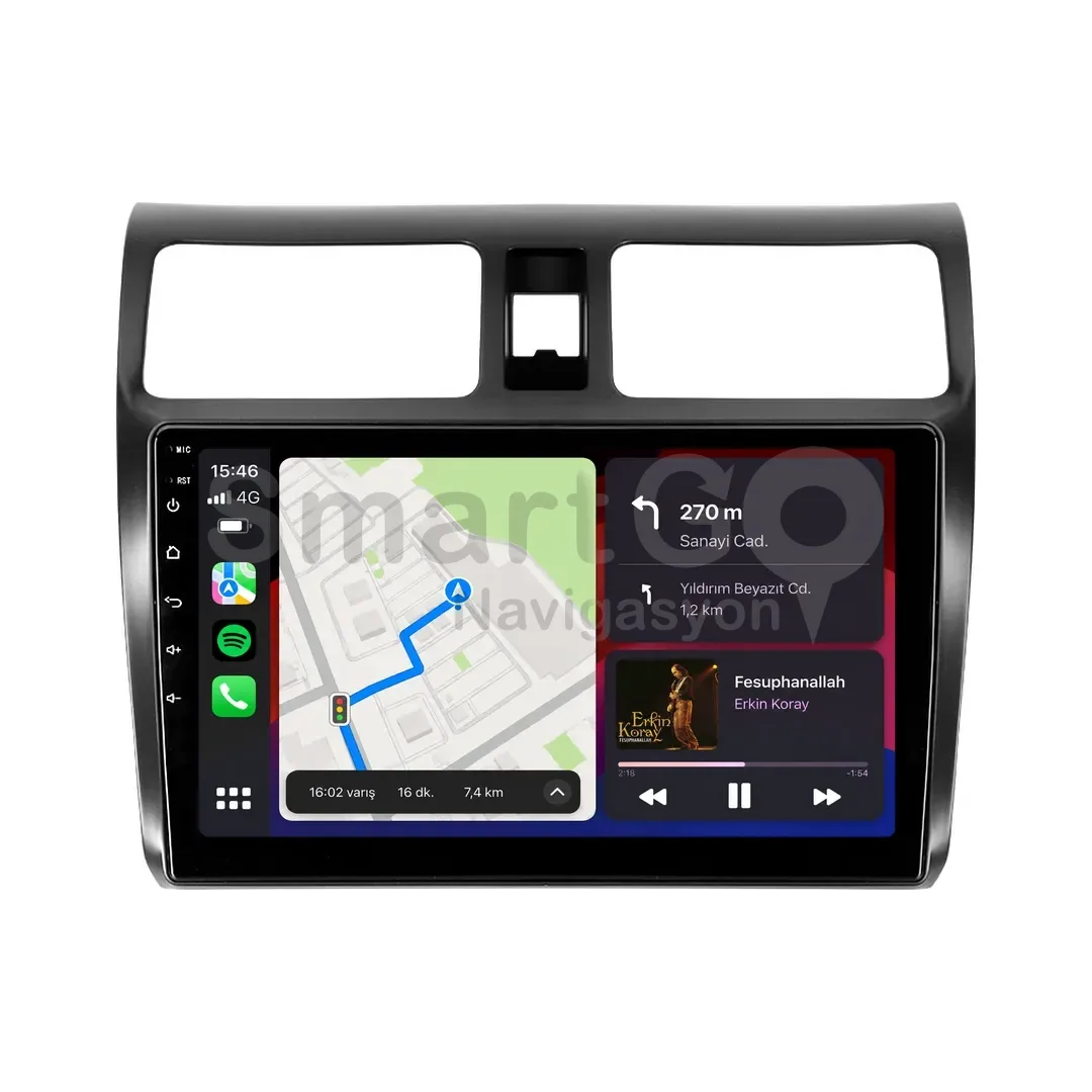 Suzuki Swift Android Multimedya Sistemi (2006-2011) - 10 İnç