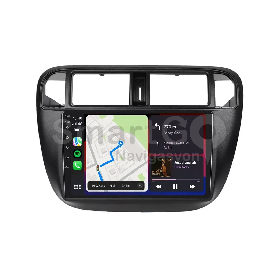 Honda Civic Android Multimedya Sistemi (1996-2001) - 9 İnç