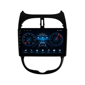 Peugeot 206 Android Multimedya Sistemi (1999-2011) - 9 İnç