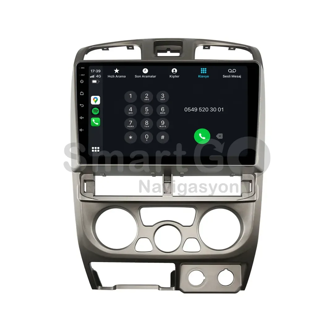 Isuzu D-Max Android Multimedya Sistemi (2004-2007) - 9 İnç