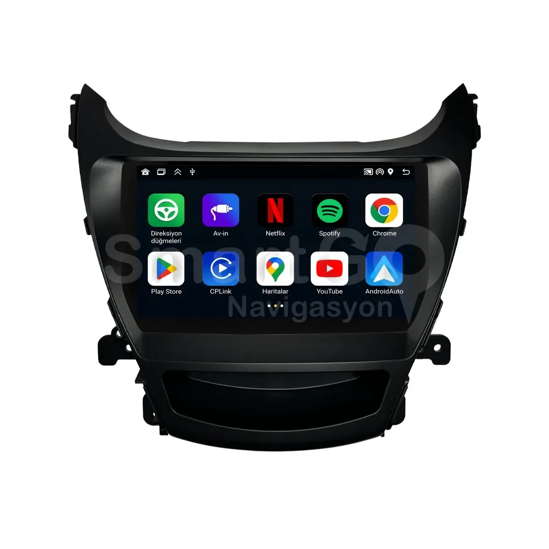 Hyundai Elantra Android Multimedya Sistemi (2014-2015) - 9 İnç