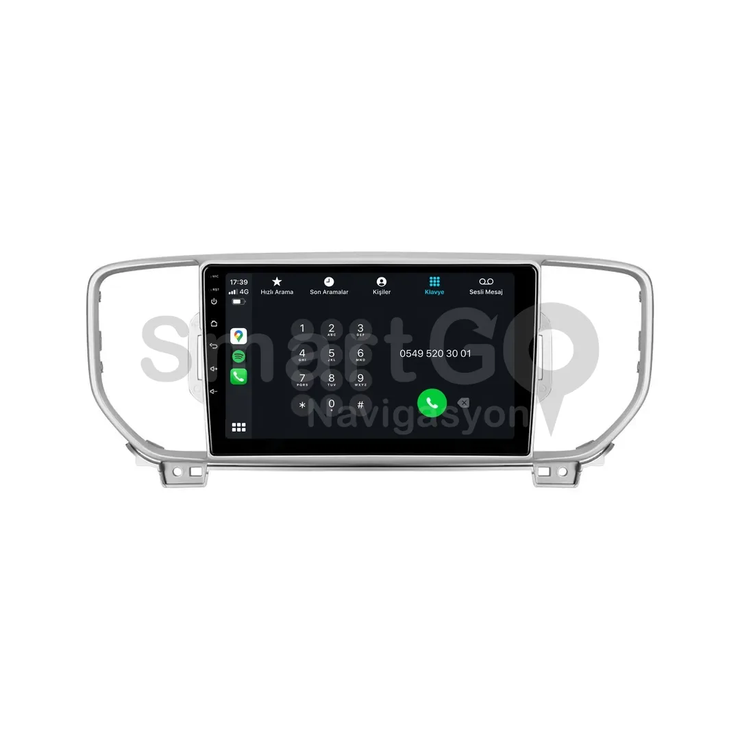 Kia Sportage Android Multimedya Sistemi (2016-2018) - 9 İnç