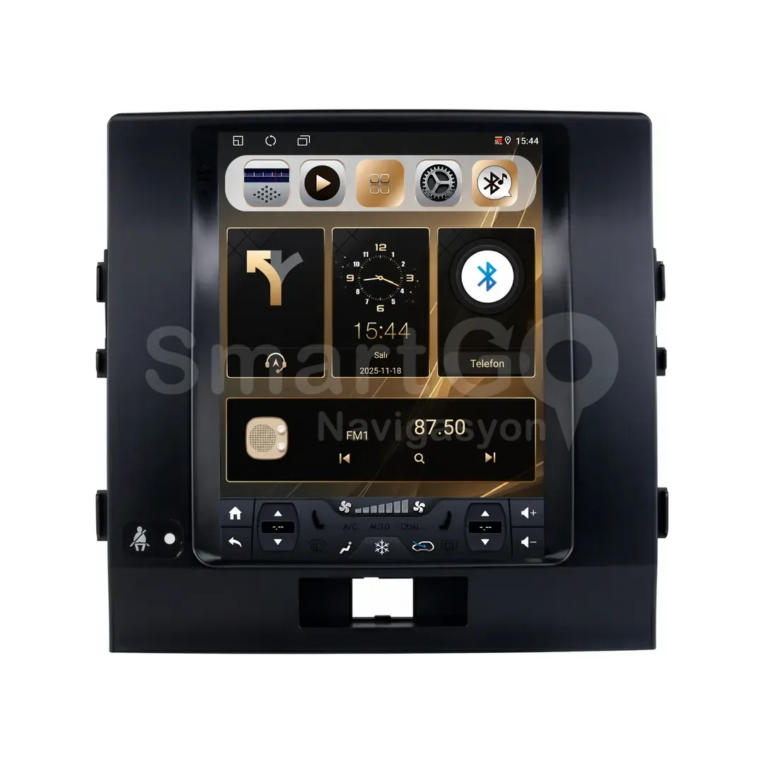 Toyota Land Cruiser Android Tesla Multimedya Sistemi (2008-2015) - 9.7 İnç