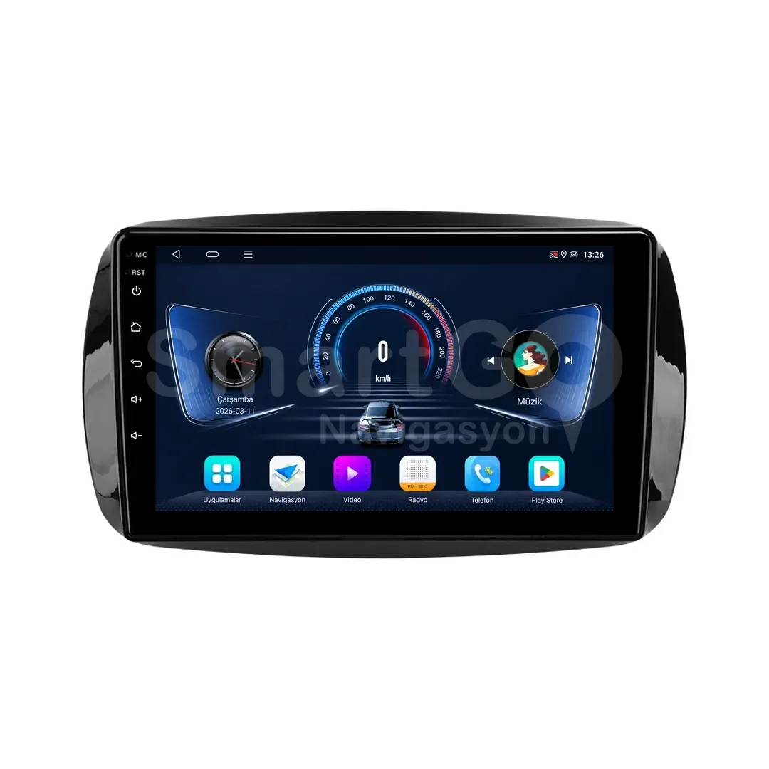Smart Fortwo Android Multimedya Sistemi (2016-2021) - Forfour 9 İnç