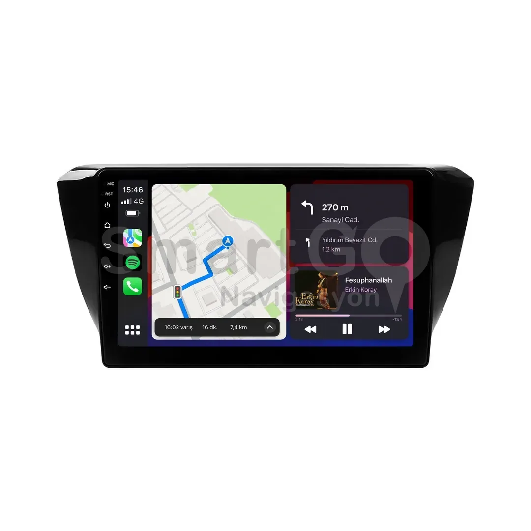 Skoda Superb Android Multimedya Sistemi (2015-2018) - 10 İnç