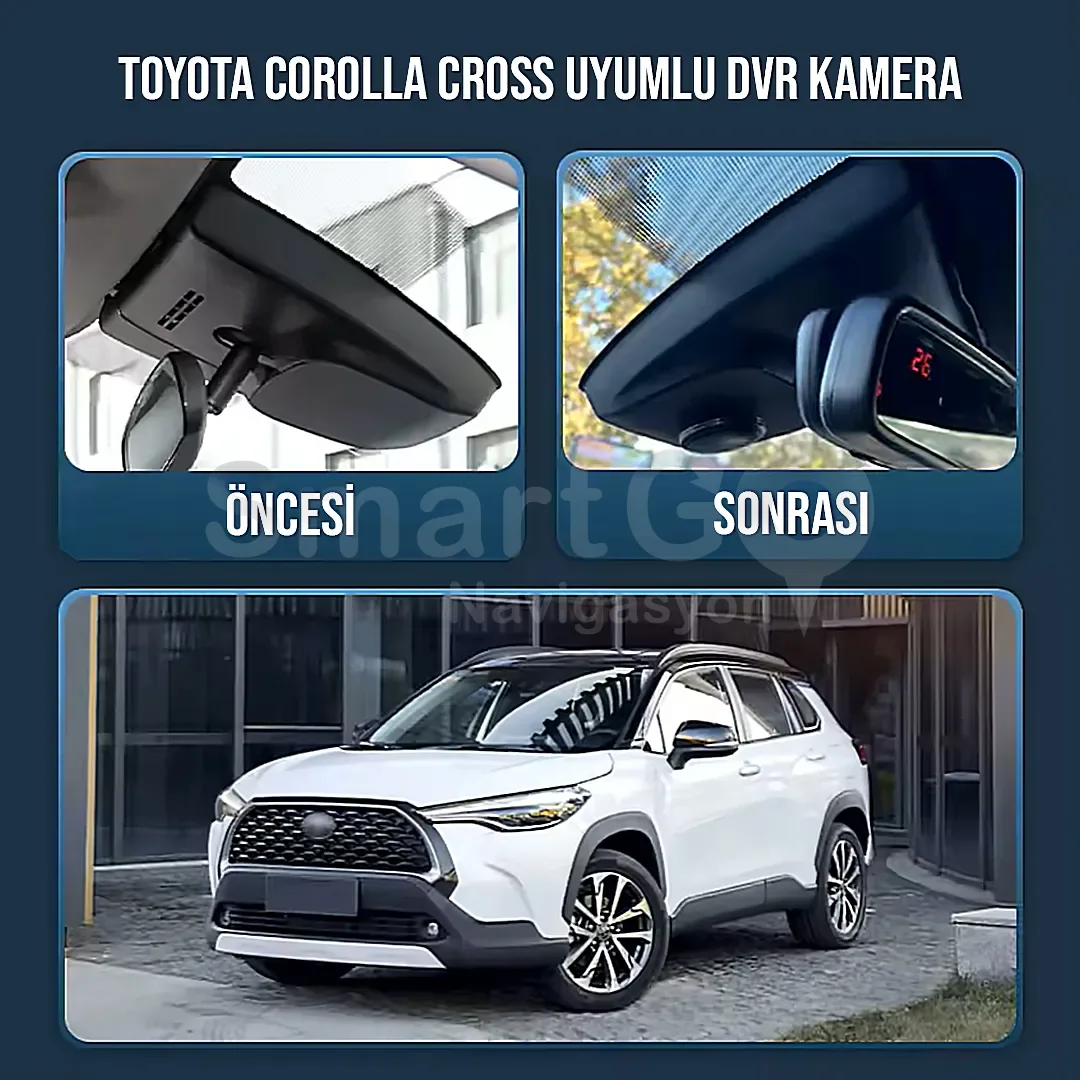 Toyota Corolla Cross Araç İçi Kayıt Kamerası
