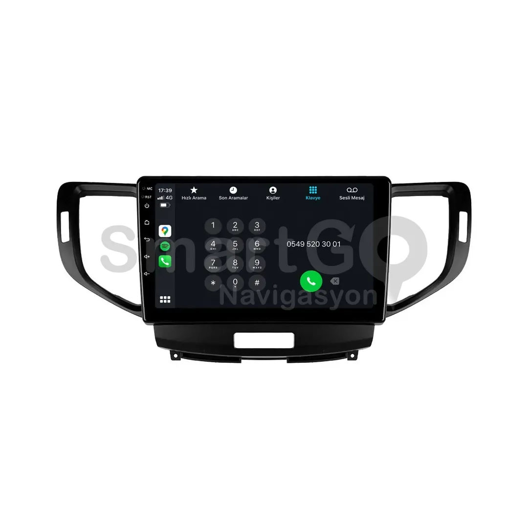 Honda Accord Android Multimedya Sistemi (2008-2017) - 9 İnç