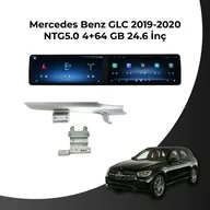 Mercedes Benz C/GLC W205 LCI X253 LCI 2019-2020 OEM 24.6 İnç Android Multimedya