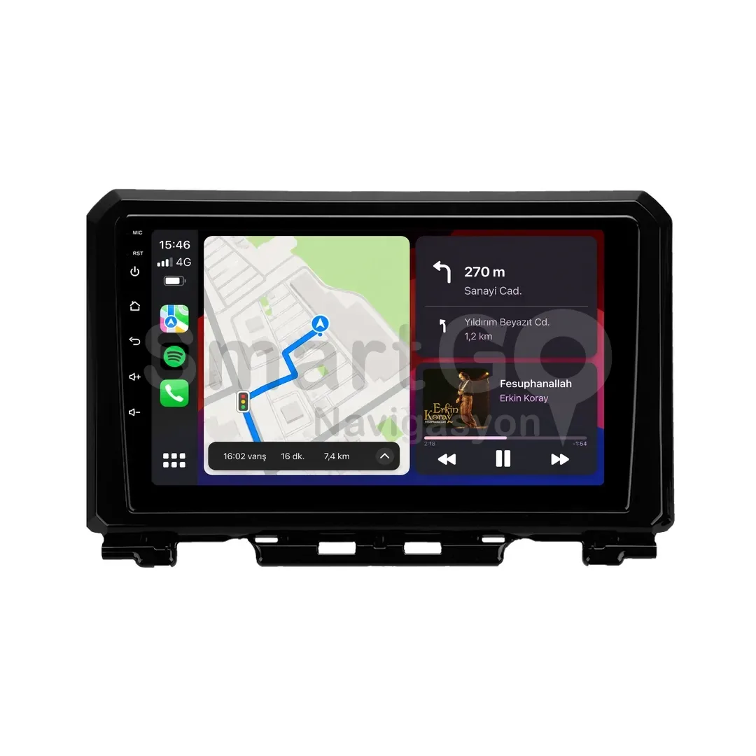 Suzuki Jimny Android Multimedya Sistemi (2018-2022) - 9 İnç