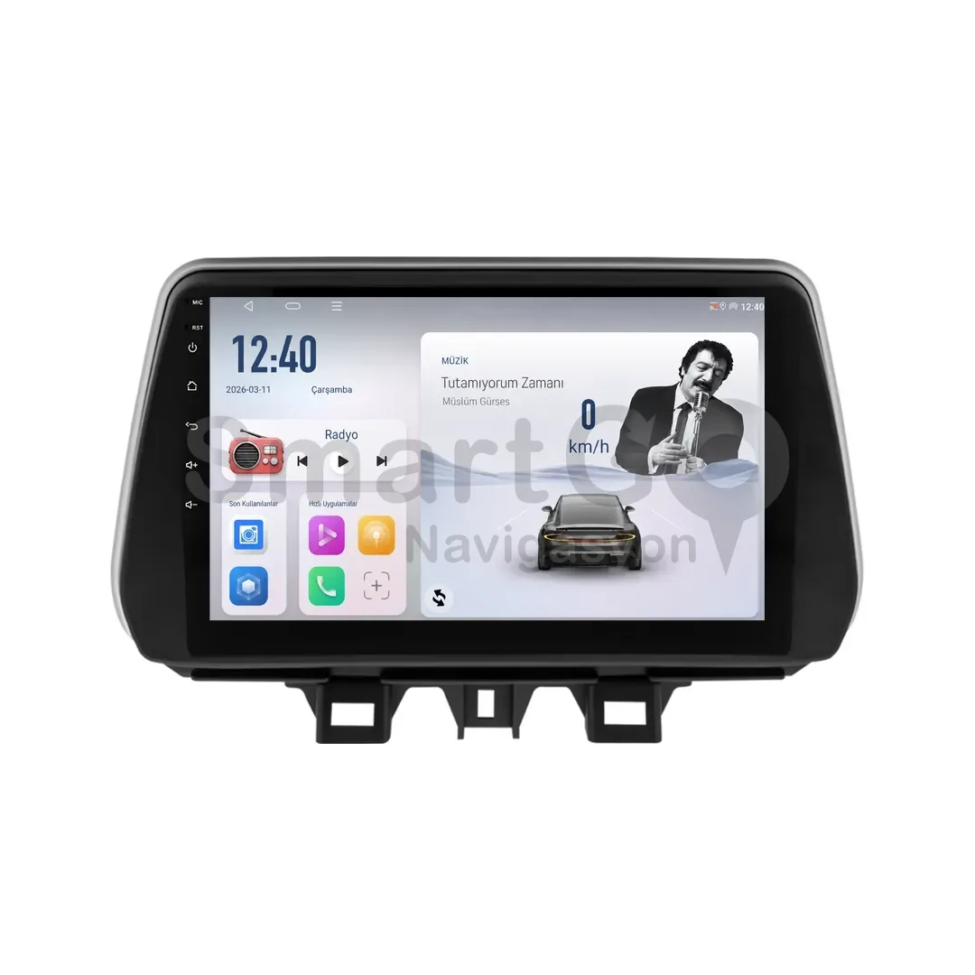 Hyundai Tucson Android Multimedya Sistemi (2018-2020) - 9 İnç