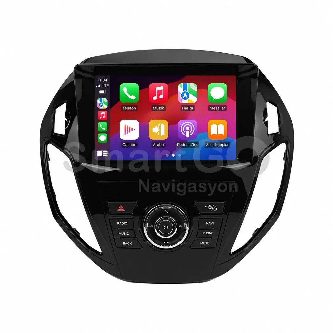 Ford Tourneo Courier Android Multimedya Sistemi (2014-2023) - 9 İnç Ekranlı