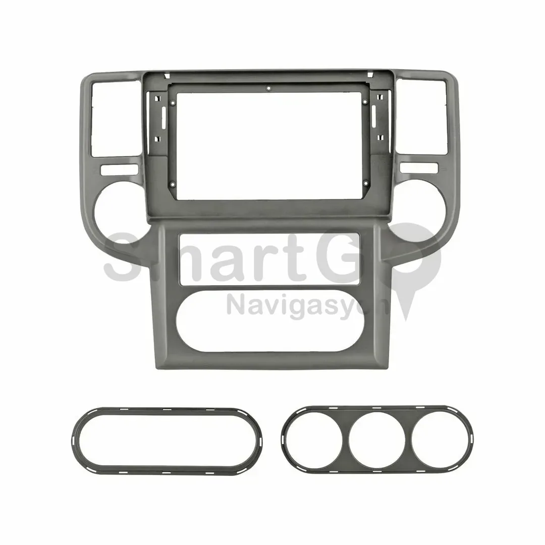 Nissan X-Trail 10 İnç 2005-2007 Multimedya Çerçevesi