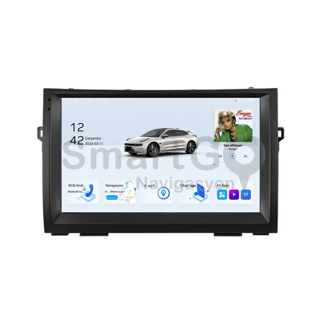 Toyota Prius Android Multimedya Sistemi (2005-2009) - 9 İnç