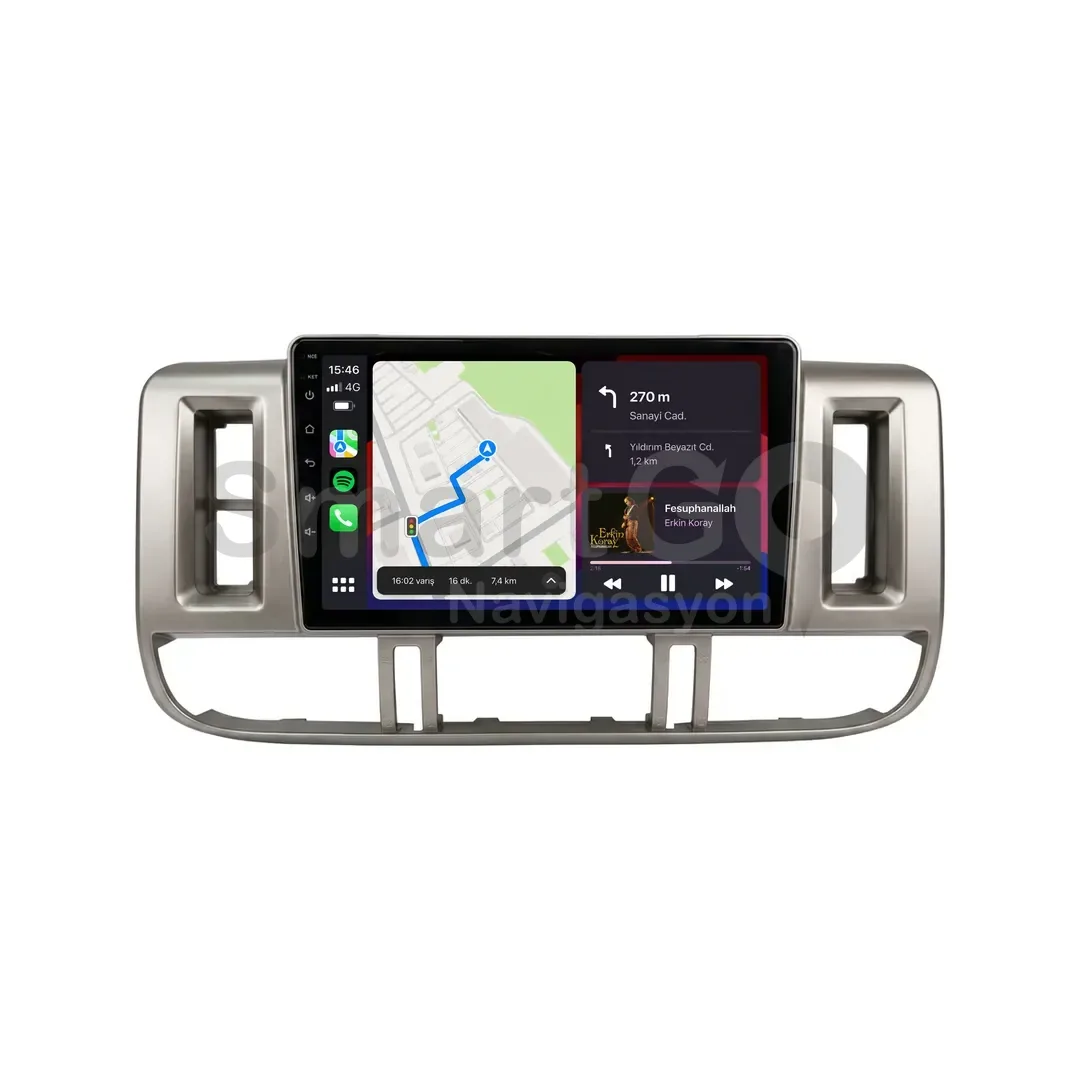 Nissan X-Trail Android Multimedya Sistemi (2002-2004) - 9 İnç