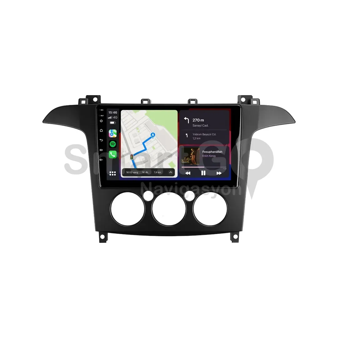 Ford S-Max Android Multimedya Sistemi (2007-2014) - Manuel 9 İnç