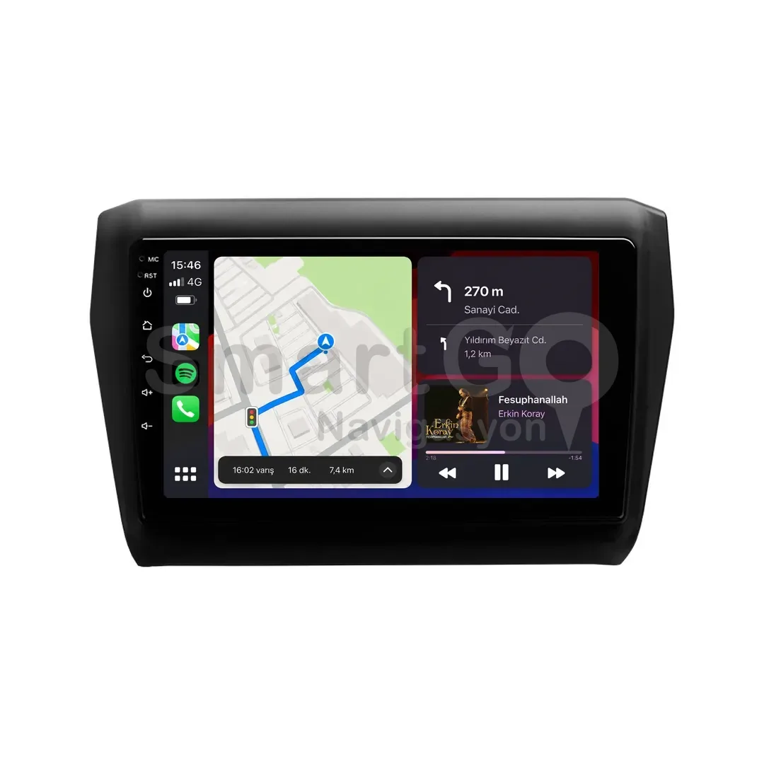 Suzuki Swift Android Multimedya Sistemi (2017-2023) - 9 İnç