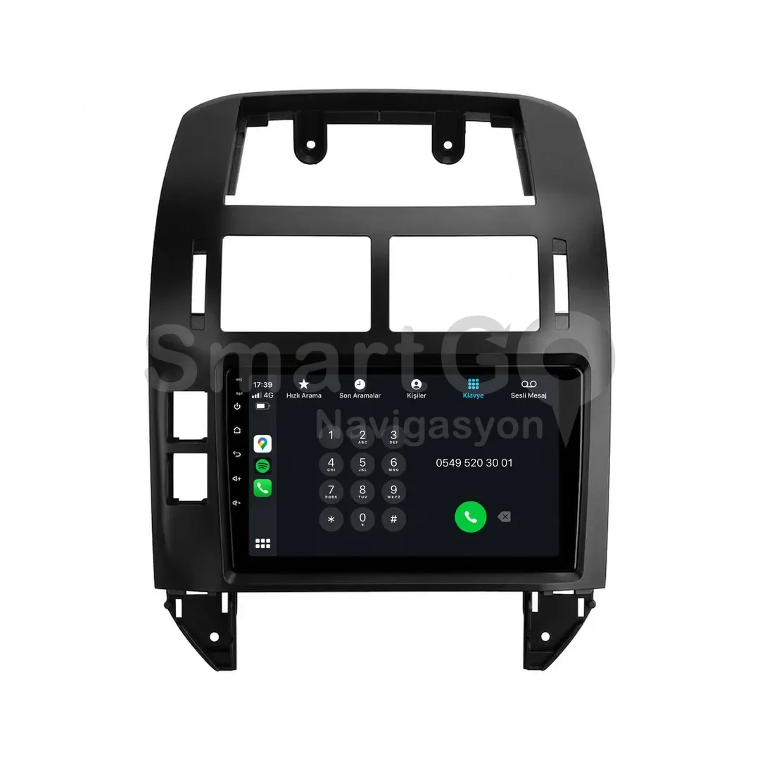 Volkswagen Polo Android Multimedya Sistemi (2003-2009) - 9 İnç