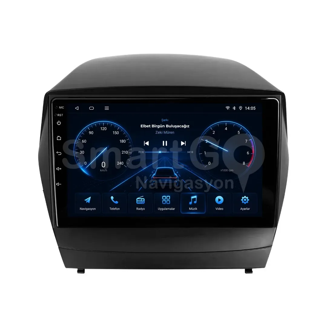 Hyundai ix35 Android Multimedya Sistemi (2010-2015) - 9 İnç